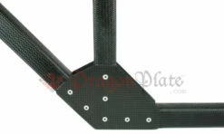 2" Square Tube Carbon Fiber Gusset 90° W/135°