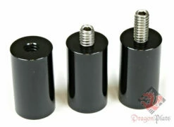 0.5" OD Pultruded Tube End Connector - 1/4"-20