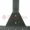 0.75" Square Tube Carbon Fiber Gusset 90° Tee
