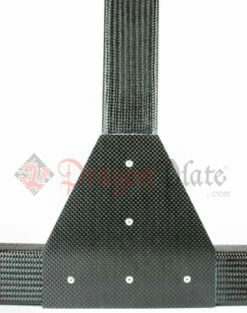 1" Square Tube Carbon Fiber Gusset 90° Tee