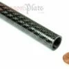 Carbon Fiber Roll Wrapped Telescoping Twill Tube ~ 0.5" ID X 24", Gloss Finish