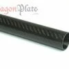 Carbon Fiber Roll Wrapped Telescoping Twill Tube ~ 1" ID X 96", Gloss Finish