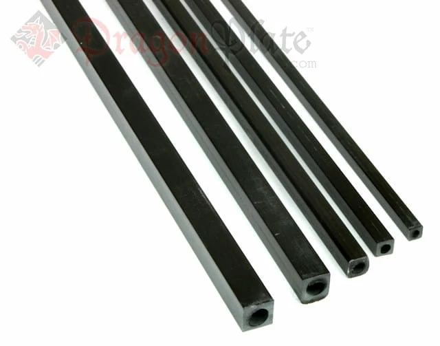DragonPlate Carbon Square Tube ~ .125" X .125" (.060 ID) X 24" 1 DragonPlate Carbon Square Tube ~ .125" X .125" (.060 ID) X 24"