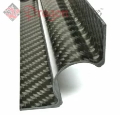 0.5" Carbon Fiber 90 Degree Tangent Tube Mount™ - 12" Long