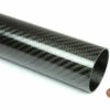 Carbon Fiber Roll Wrapped Telescoping Twill Tube ~ 1.625" ID X 96", Gloss Finish
