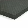 EconomyPlate™ Solid Carbon Fiber Sheet ~ 1/2" X 12" X 12"