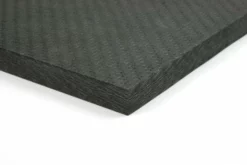 EconomyPlate™ Solid Carbon Fiber Sheet ~ 1/2" X 12" X 12"