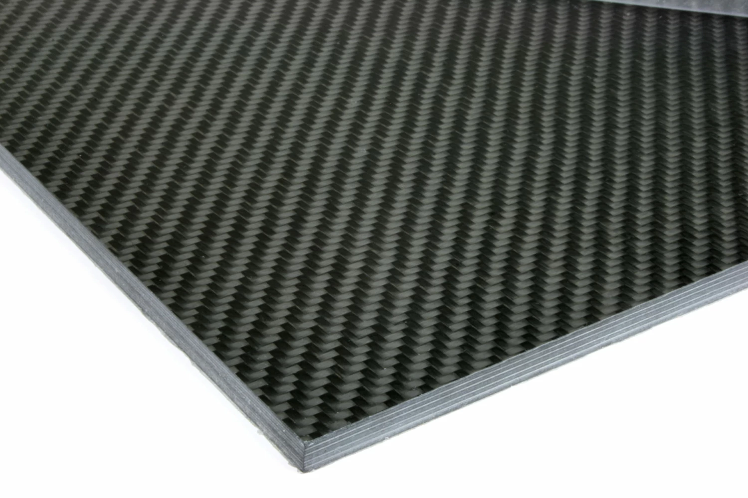 0/90 Degree Carbon Fiber Twill/Uni Sheet ~ 1/4" X 24" X 24" 1 0/90 Degree Carbon Fiber Twill/Uni Sheet ~ 1/4" X 24" X 24"