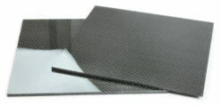 Two Sided Gloss Quasi-isotropic Carbon Fiber Sheet ~ 1/8" X 12" X 24"