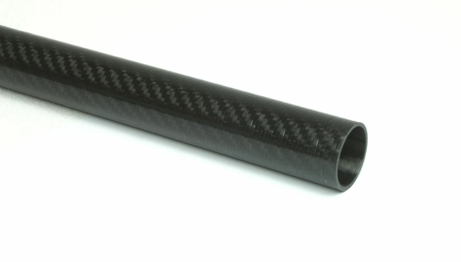 Carbon Fiber Roll Wrapped Twill Tube ~ 1" ID X 24", Gloss Finish 1 Carbon Fiber Roll Wrapped Twill Tube ~ 1" ID X 24", Gloss Finish
