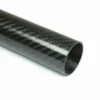 Carbon Fiber Roll Wrapped Twill Tube ~ 1.375" ID X 96", Gloss Finish