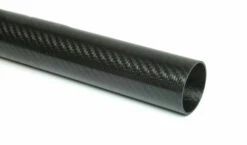 Carbon Fiber Roll Wrapped Twill Tube ~ 1.625" ID X 48", Gloss Finish