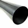 Carbon Fiber Roll Wrapped Twill Tube ~ 10" ID X 48", Gloss Finish