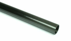 Carbon Fiber Roll Wrapped Uni Tube ~ 0.625" ID X 48", Gloss Finish