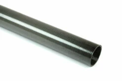 Carbon Fiber Roll Wrapped Uni Tube ~ 0.875" ID X 96", Gloss Finish