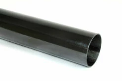 Carbon Fiber Roll Wrapped Uni Tube ~ 2.25" ID X 24", Gloss Finish