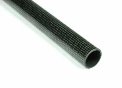 Axially Optimized Braided Carbon Fiber Tube ~ 0.75" ID X 48"