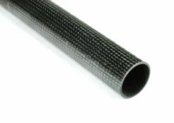 Axially Optimized Braided Carbon Fiber Tube ~ 1" ID X 96"