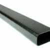 Braided Carbon Fiber Rectangular Tubing ~ 2" X 1" X 48"