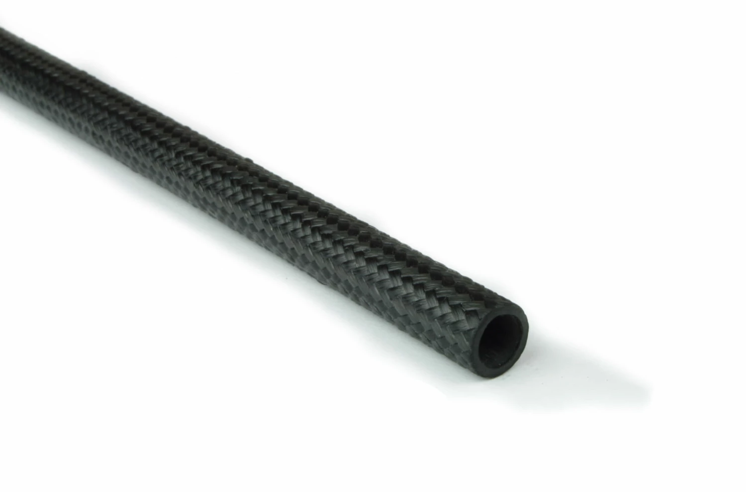 Braided Carbon Fiber Round Tubing ~ 0.415" OD X 48" 1 Braided Carbon Fiber Round Tubing ~ 0.415" OD X 48"