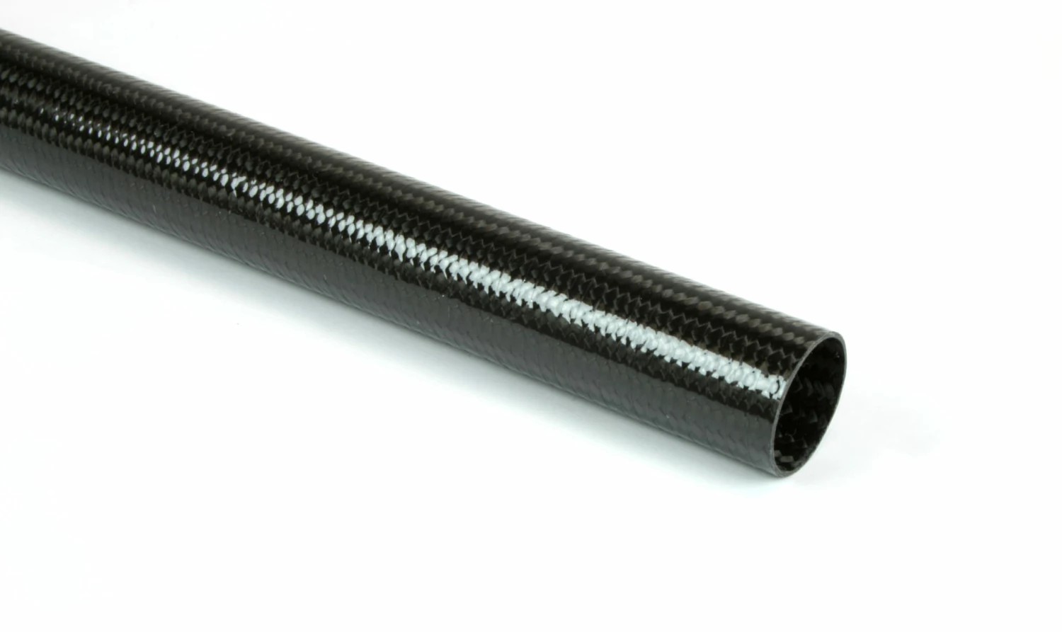 Braided Carbon Fiber Round Tubing ~ 1.75" ID X 24" 1 Braided Carbon Fiber Round Tubing ~ 1.75" ID X 24"