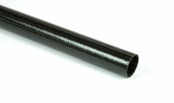 Braided Carbon Fiber Round Tubing ~ 1.75" ID X 48"
