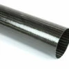Braided Carbon Fiber Round Tubing ~ 2.5" ID X 96"