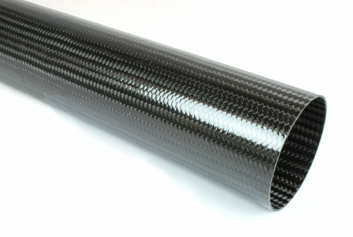 Braided Carbon Fiber Round Tubing ~ 3.25" ID X 24" 1 Braided Carbon Fiber Round Tubing ~ 3.25" ID X 24"