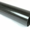 Braided Carbon Fiber Round Tubing ~ 3.438" ID X 96"