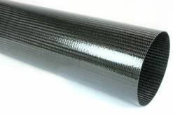 Braided Carbon Fiber Round Tubing ~ 6" ID X 48"