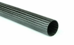 Braided EconomyTube™ Carbon Fiber Round Tubing ~ 1" ID X 48"