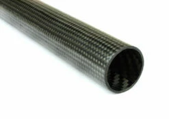 High Modulus Braided Carbon Fiber Tube ~ 0.75" ID X 96"
