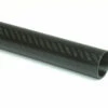 Carbon Fiber Roll Wrapped Twill Tube ~ 1" ID X 72", Gloss Finish