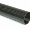 Carbon Fiber Roll Wrapped Twill Tube ~ 2.125" ID X 72", Gloss Finish