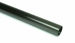 Carbon Fiber Roll Wrapped Uni Tube ~ 0.75" ID X 72", Gloss Finish