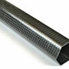 Braided Carbon Fiber Hexagonal Tubing ~ 1.5" ID X 24"
