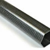 Braided Carbon Fiber Hexagonal Tubing ~ 1.5" ID X 72"