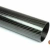 Carbon Fiber Roll Wrapped Telescoping Twill Tube ~ 1.625" ID X 72", Gloss Finish