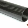 Carbon Fiber Roll Wrapped Telescoping Twill Tube ~ 2.5" ID X 72", Gloss Finish