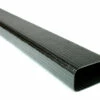 Braided Carbon Fiber Rectangular Tubing ~ 2" X 1" X 72"